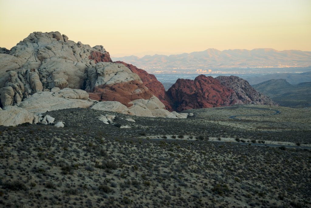 The Desert at the Base of the Spring Mountains, Red Rock Canyon